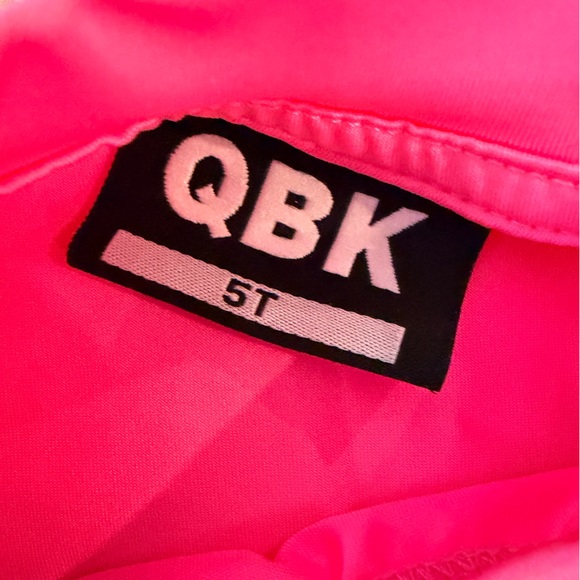 Pink Kids Swim Shirt - Picture 2 of 3